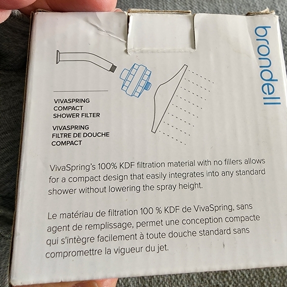 Brondell VivaSpring Compact Shower Filter - Picture 4 of 6